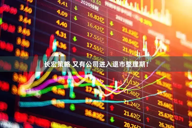 长宏策略 又有公司进入退市整理期！